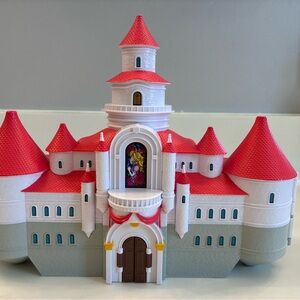 Nintendo Super Mario Bros. Movie Mushroom Kingdom Princess Peach *Castle Only*